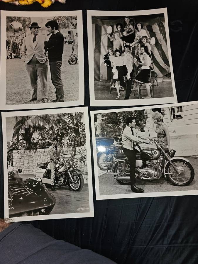 4 8x10 Pictures Elvis Presley