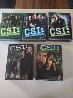 CSI Crime Scene Investigation DVD Seasons 1–3, 5–6