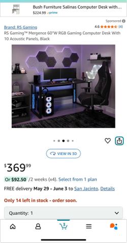 Gaming desk