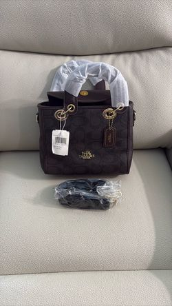 Coach mini Signature Handbag with Strap