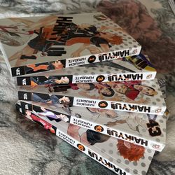 Haikyu!! Manga 1, 3, 4, 43, 45