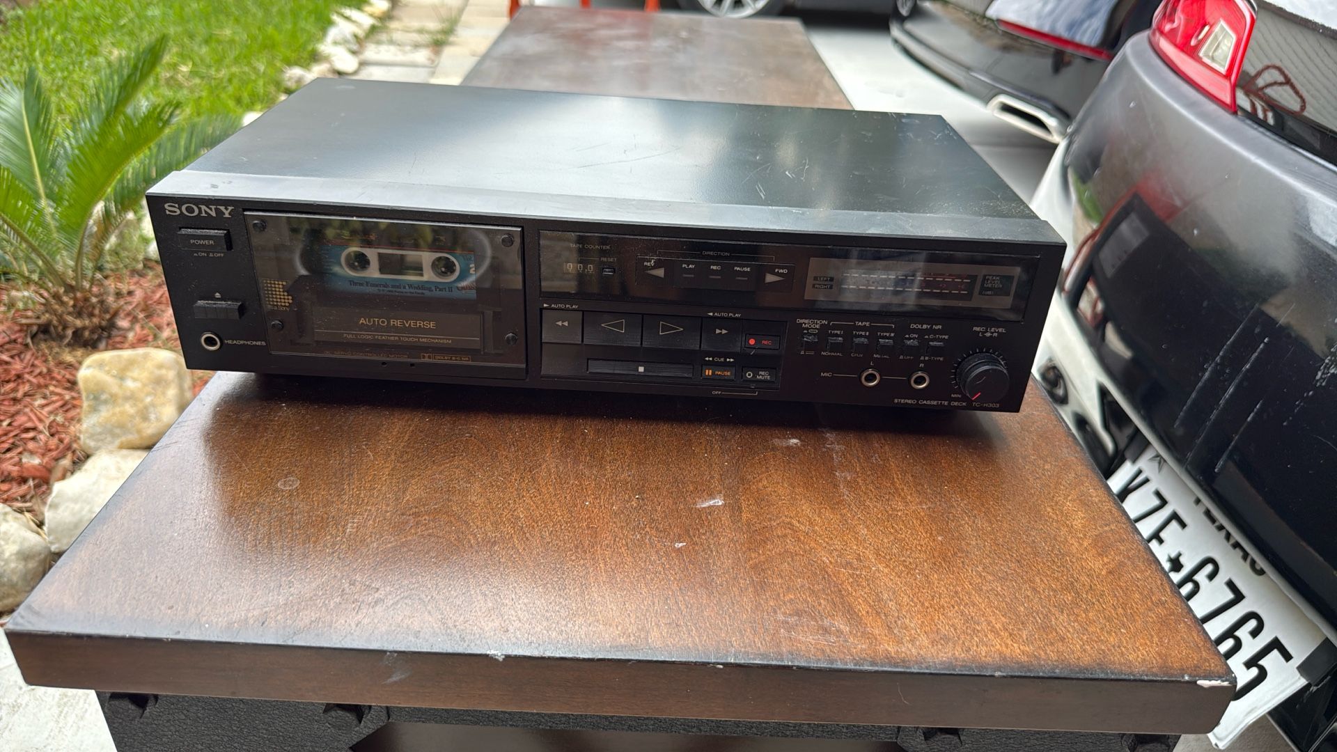 Sony TC-R303 Stereo Cassette Deck Receiver Player