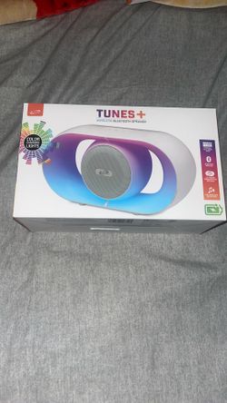 iLive TUNES+ Wireless Bluetooth Speaker with Color-Changing Lights