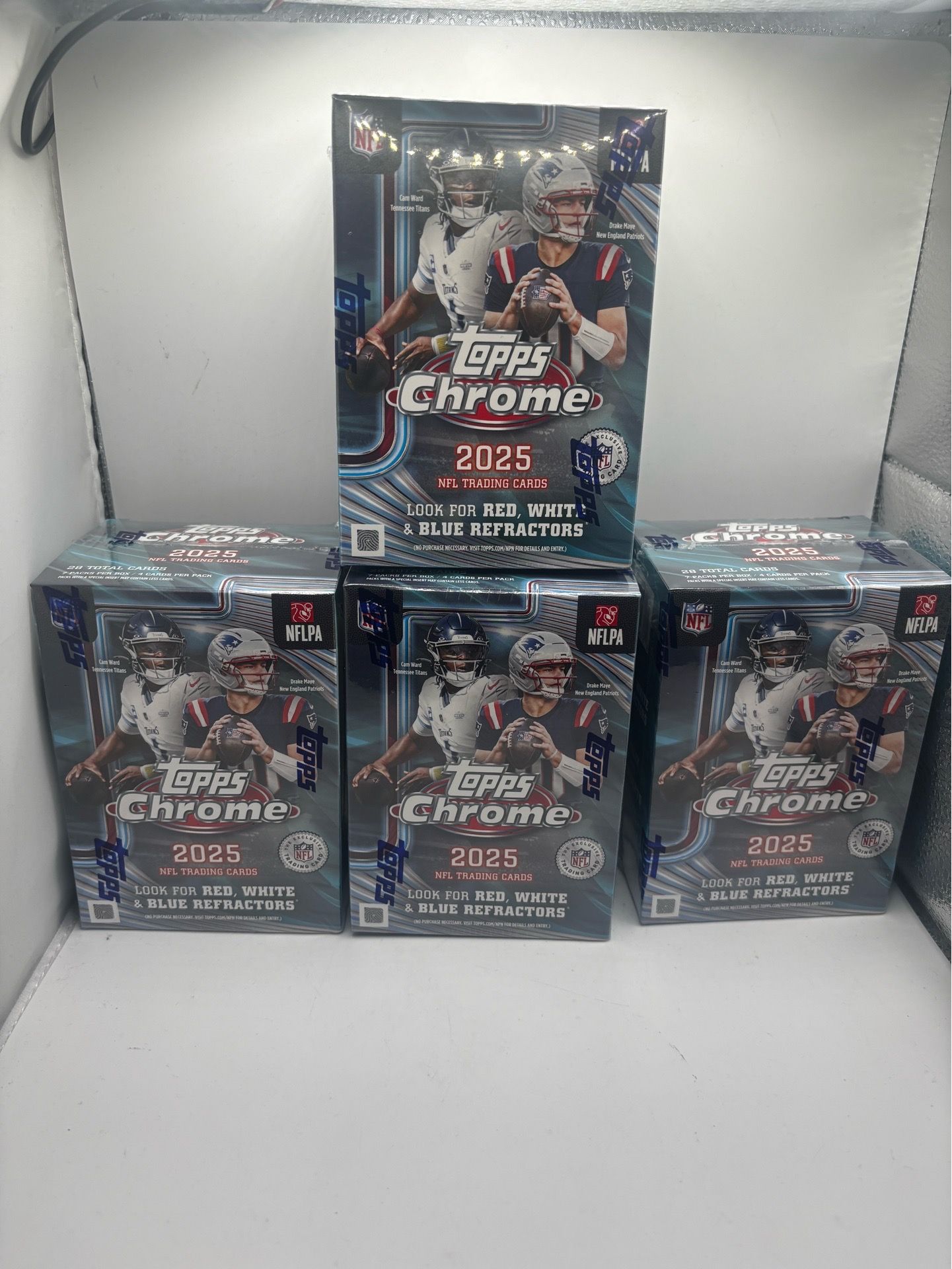 NFL topps chrome 2025