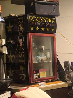 Rockstar fridge
