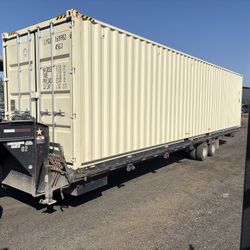 40 FOOT 1-TRIP/NEWER HC 9’6 TALL SHIPPING CONTAINER