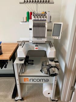 $4000  OBO$$$$$.  Ricoma Multi Needle Embroidery Machine