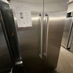 42” Viking Built In Stainless Steel Refrigerator 