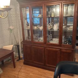 China Cabinet With China