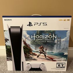 playstation 5 console horizon forbidden west bundle