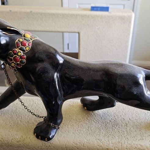 1950s Vintage Ceramic Black Panther for Sale in Las Vegas, NV