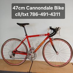 47cm Cannondale Aluminum Frame Bike 