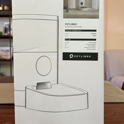 Petlibro Automatic Cat Feeder (new In Box)