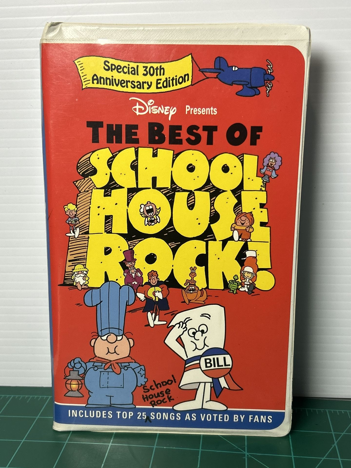 The Best of Schoolhouse Rock 30th Anniversary Edition (2002) Vintage VHS Video