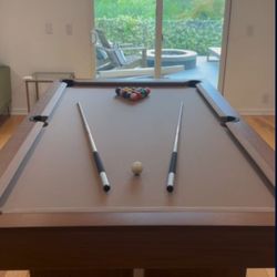 8ft Outdoor Pool Table