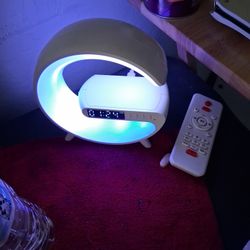 Clock W Bluetooth And Remote Alarm And More 