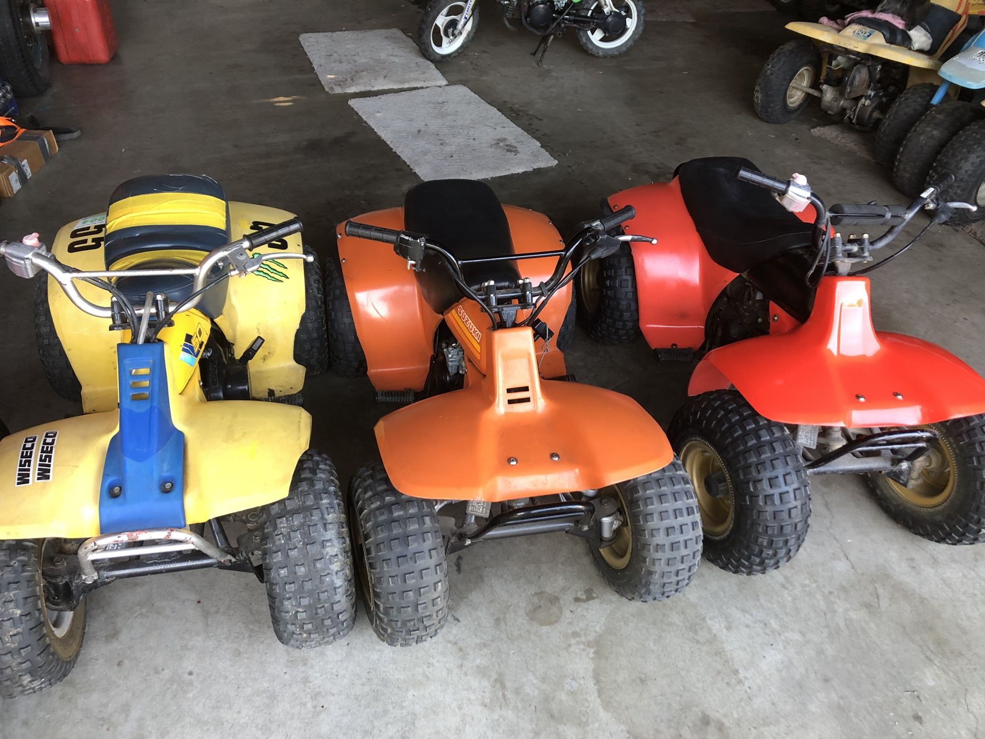 Vintage Suzuki lt50 ‘s atv, quad Atc