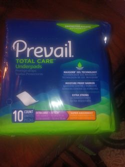 **PREVAIL TOTAL CARE UNDERPADS**