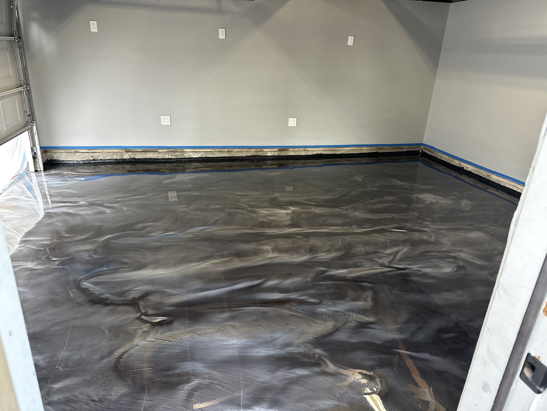 Epoxy Metallic Floor