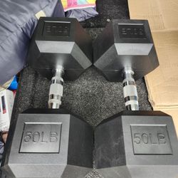 50lb Dumbbell Pair