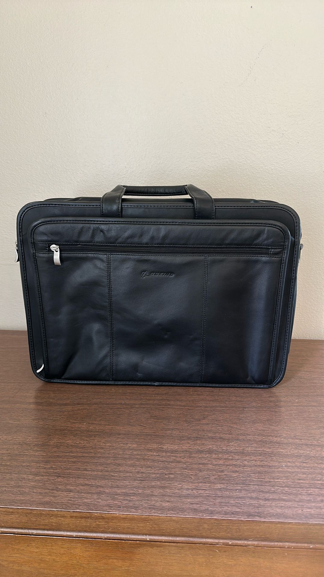 Boeing Leather Lap Top Bag 