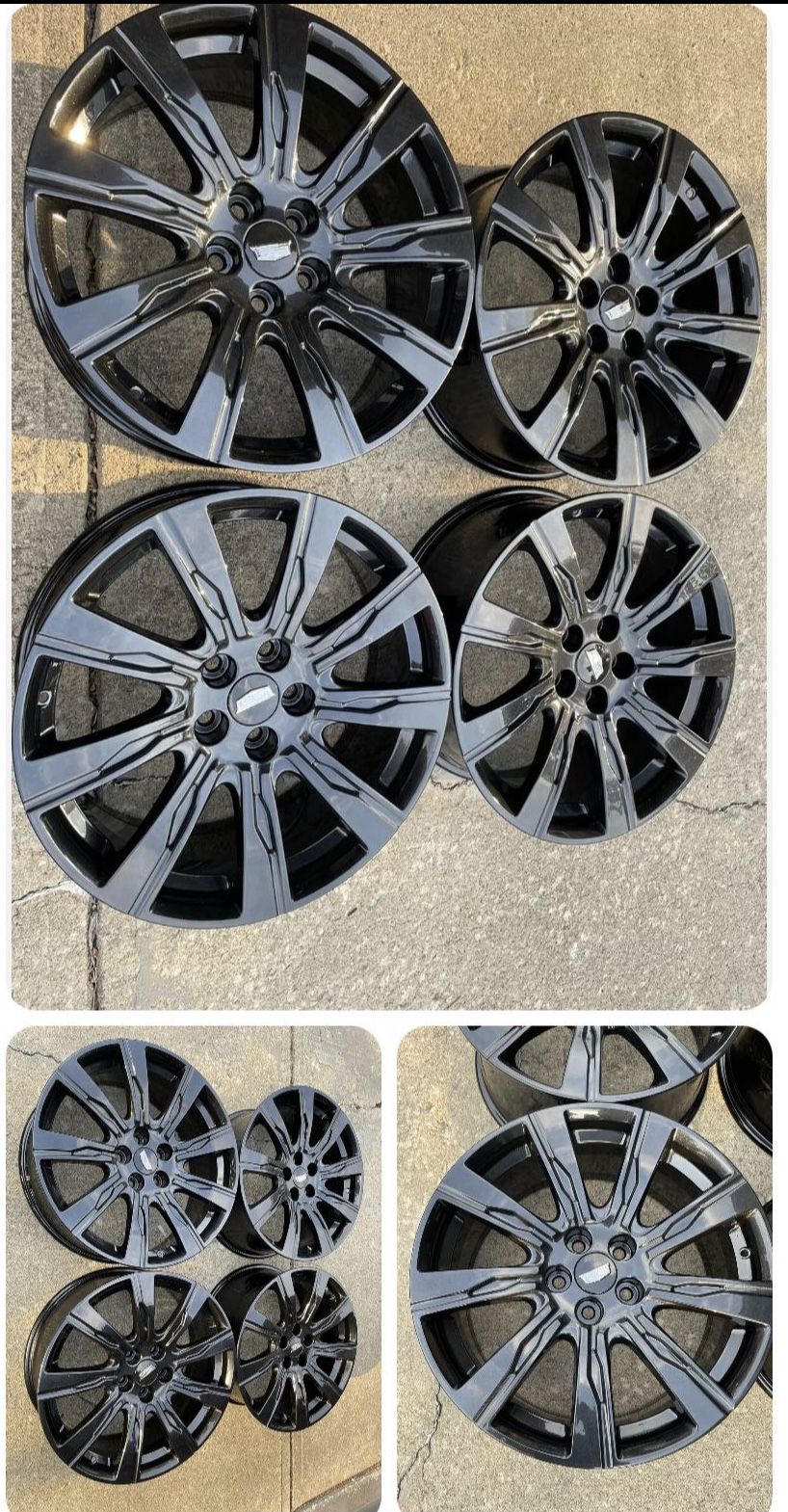 Cadillac 20 Inch Rims New In Boxes 5x120 Bolt Pattern