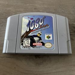 1080 Snowboarding Nintendo 64 Game 