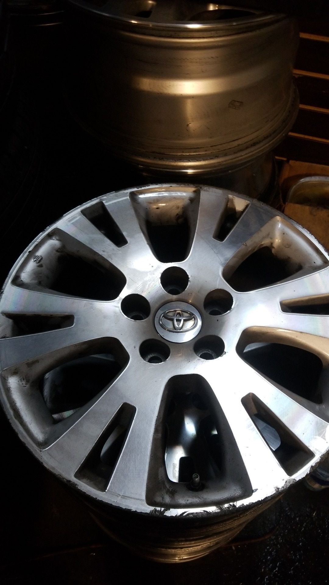 Four Toyota rims for sale