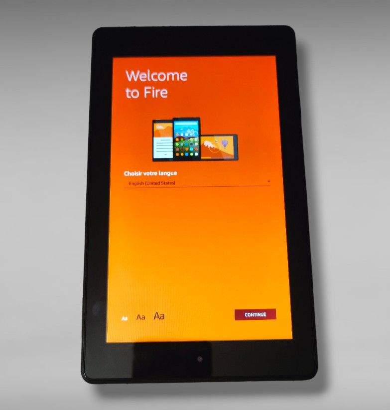 Amazon Kindle Fire 7-inch Tablet (7th Generation, Model SR043KL) - 8GB Storage