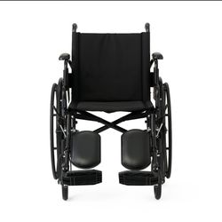 Medline Guardian K4 Wheelchair with Desk-Length Arms and Elevating Footrests 20in Seat 300lbs@Pallet-529