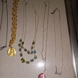 Several Necklaces Mixed