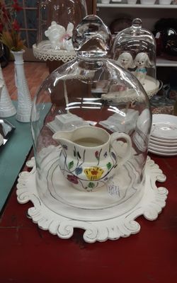 Large Cloche Dome Display- Located in Shelton