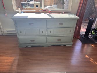 Robin egg blue dresser