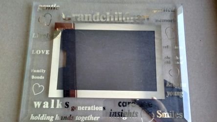 Glass Picture Frame.