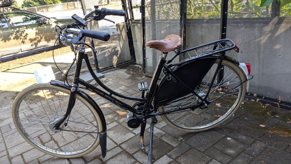 Gazelle Tour Populair Bicycle installed with Bafang BBS02/750W/48V E-Bike Conversion Kit