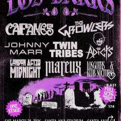 2 Tickets For Los Darks 