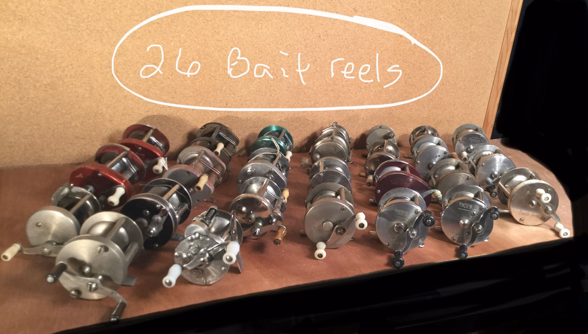 Fishing gear bait reels and spin reels