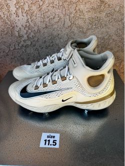 Nike Alpha Huarache Elite 4 Mid “Armed Forces” Baseball Cleats Size: Men’s 11.5