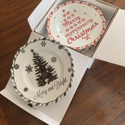 Christmas Salad Plates