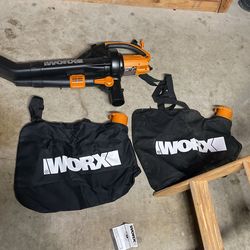 WORX blower/vac/mulcher