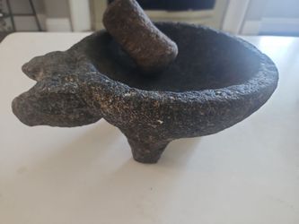 molcajete and tejolote (a Mexican mortar and pestle)