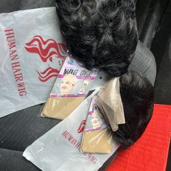 Hair Wiggs Real Human Hair