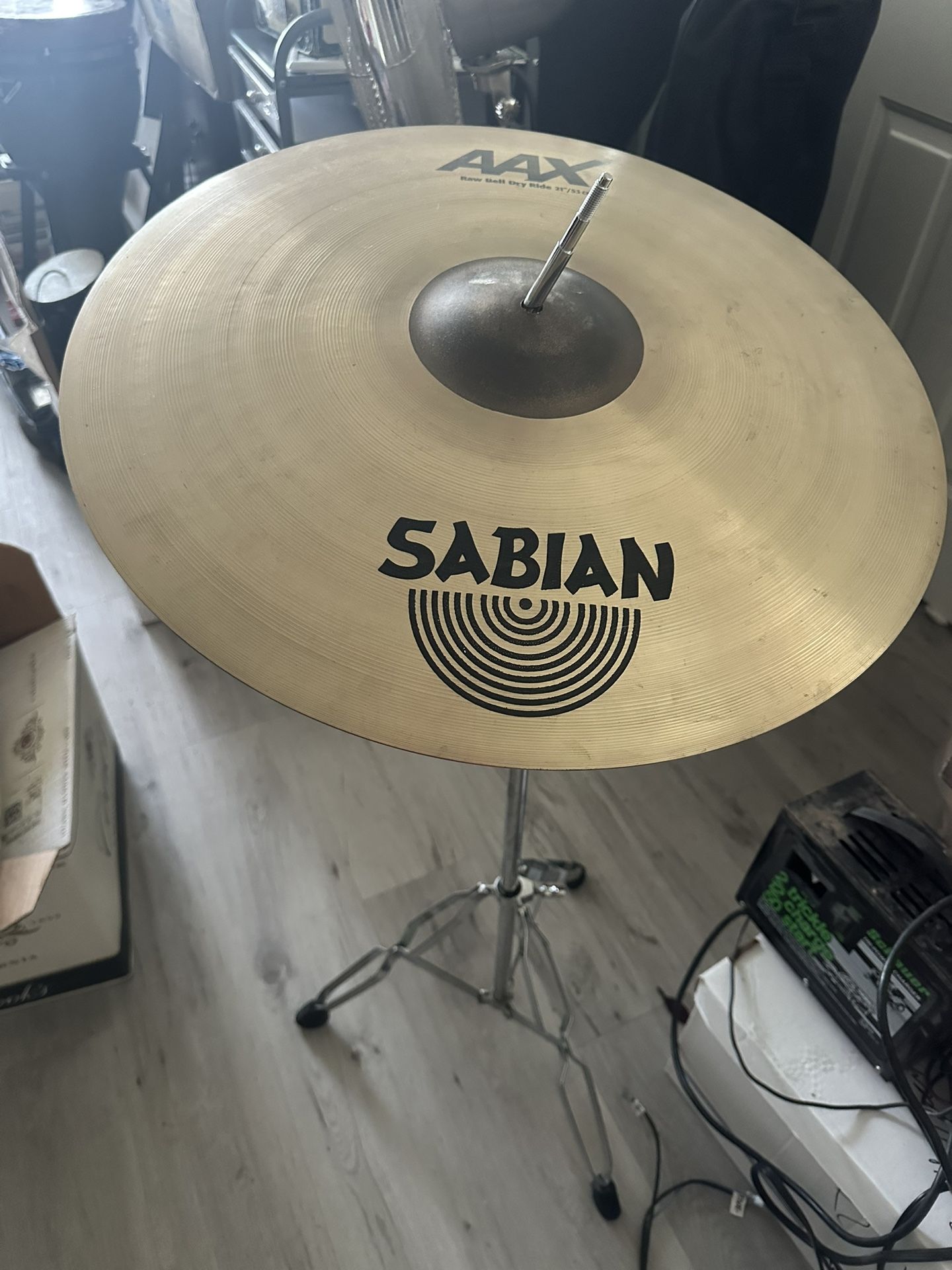 Sabian AAX 21inch Symbol and Stand 