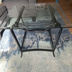 Bezeled Glass Size Tables 2x