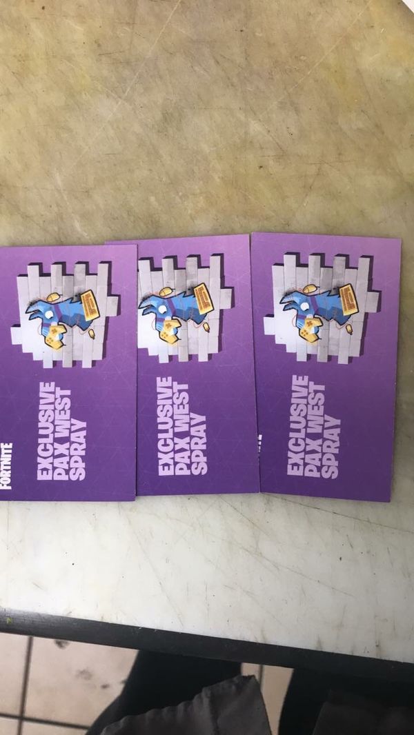  - fortnite pax west spray