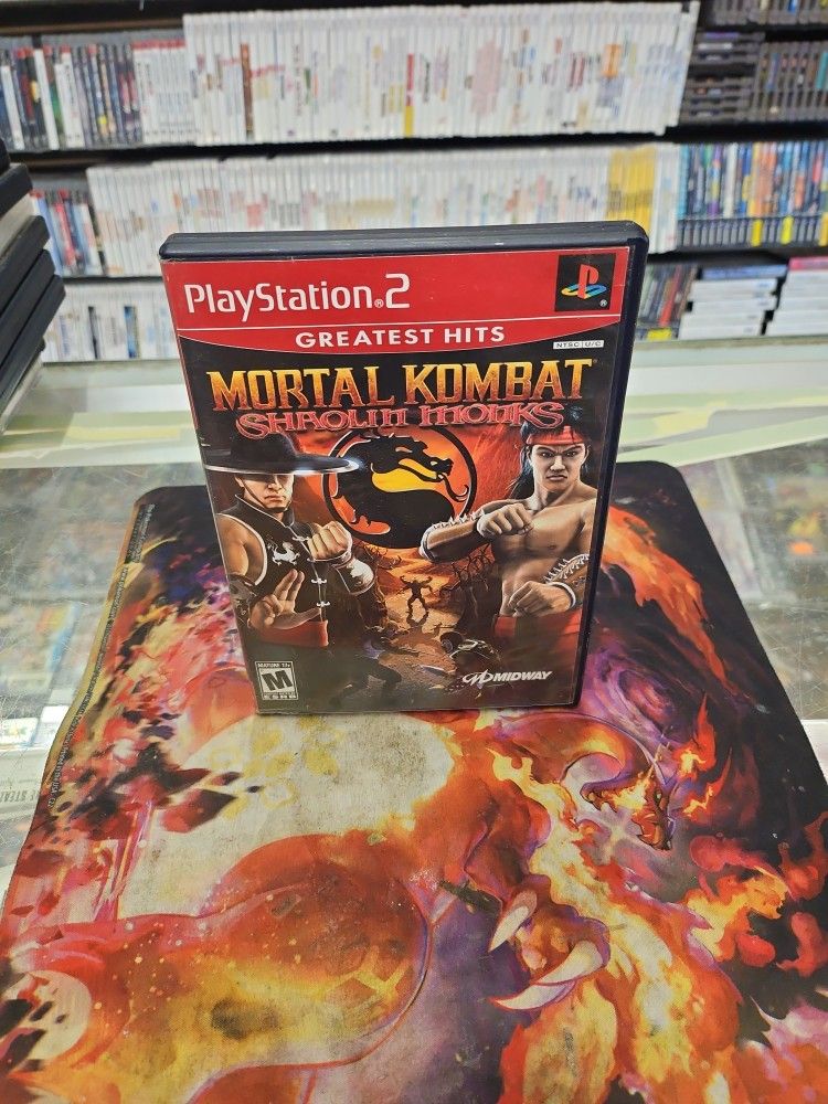 Mortal Kombat: Shaolin Monks (PlayStation 2, PS2) / No Manual / Tested
