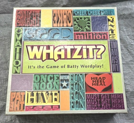 Whatzit The Classic Word Puzzle Game