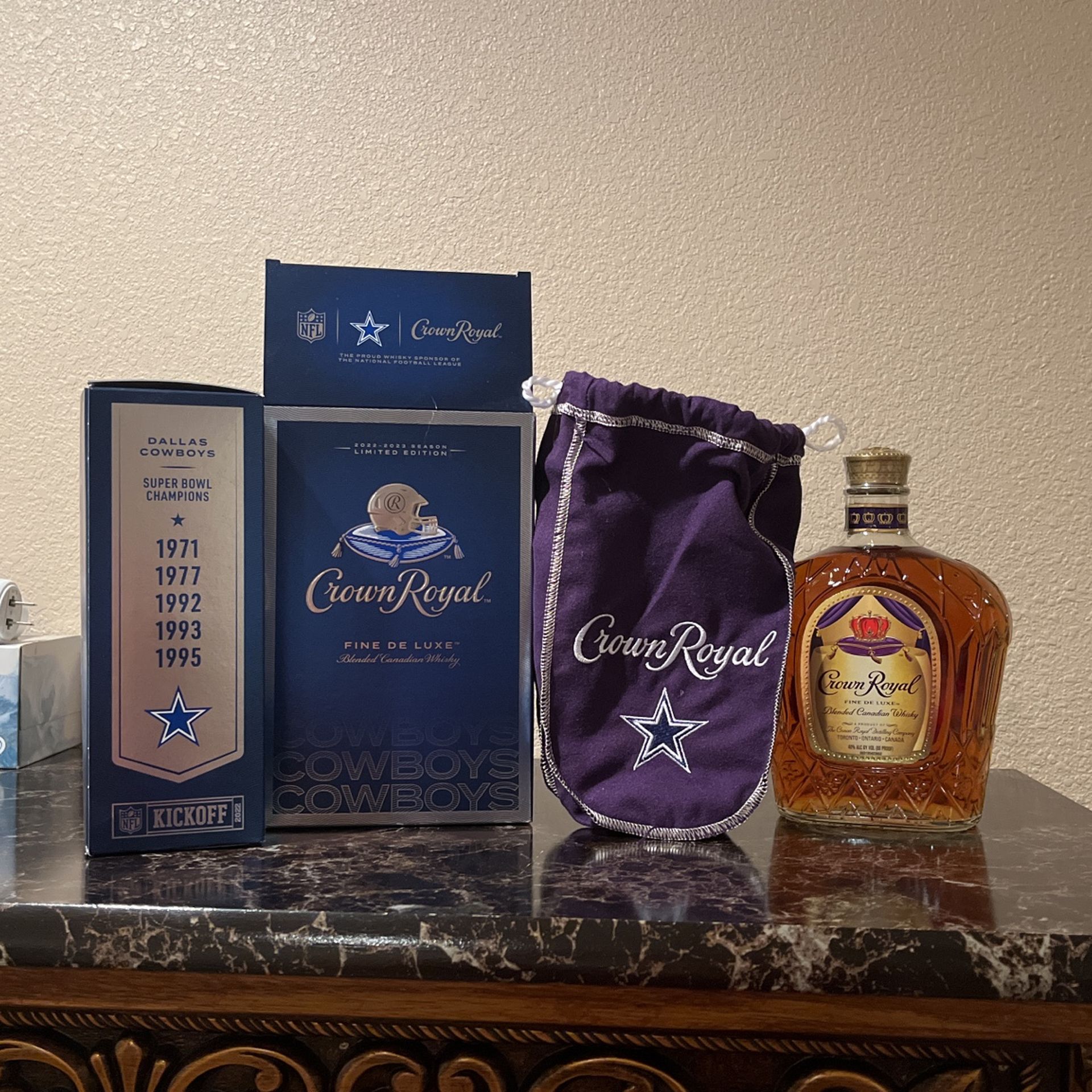 Dallas Cowboys Limited Edition Crown Royal