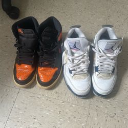 Jordan 1’s And 4’s 
