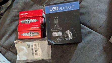 2004 civic Parts plugs, PVC and led headlights